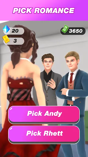 Gameplay screenshot 2 from Become an Office Queen - Simulation game